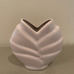 Vintage Beige Tulip Vase